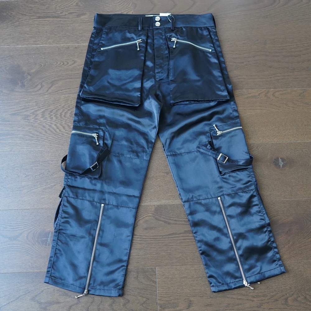 Youth in Balaclava trousers